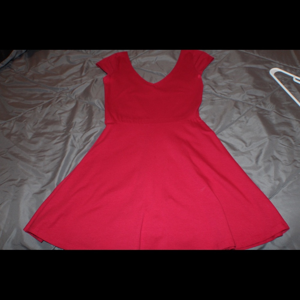 Casual Red Dress